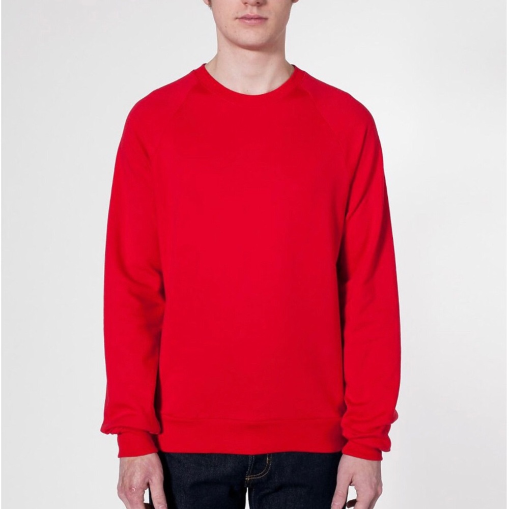 American Apparel Unisex Fleece Sweatshirt - Picture 4 of 4